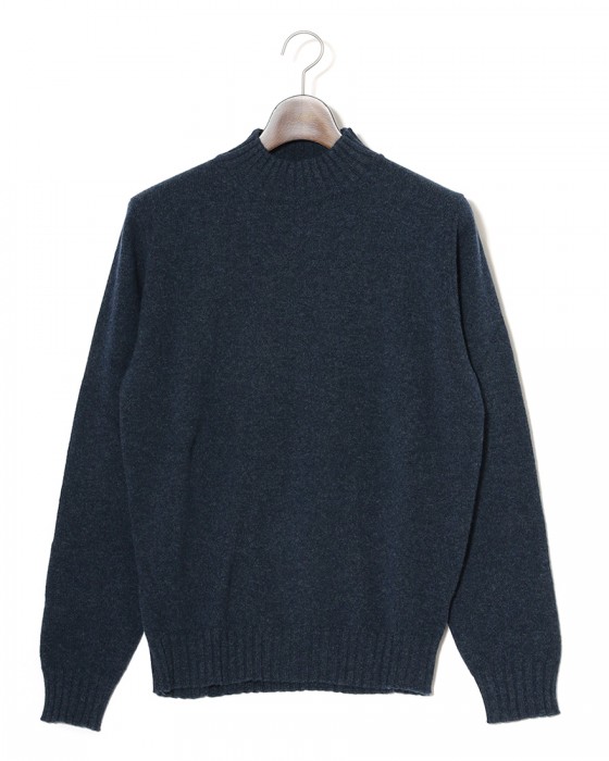 FILIPPO DE LAURENTIIS7G カシミヤ混ウール モックネックニットc1