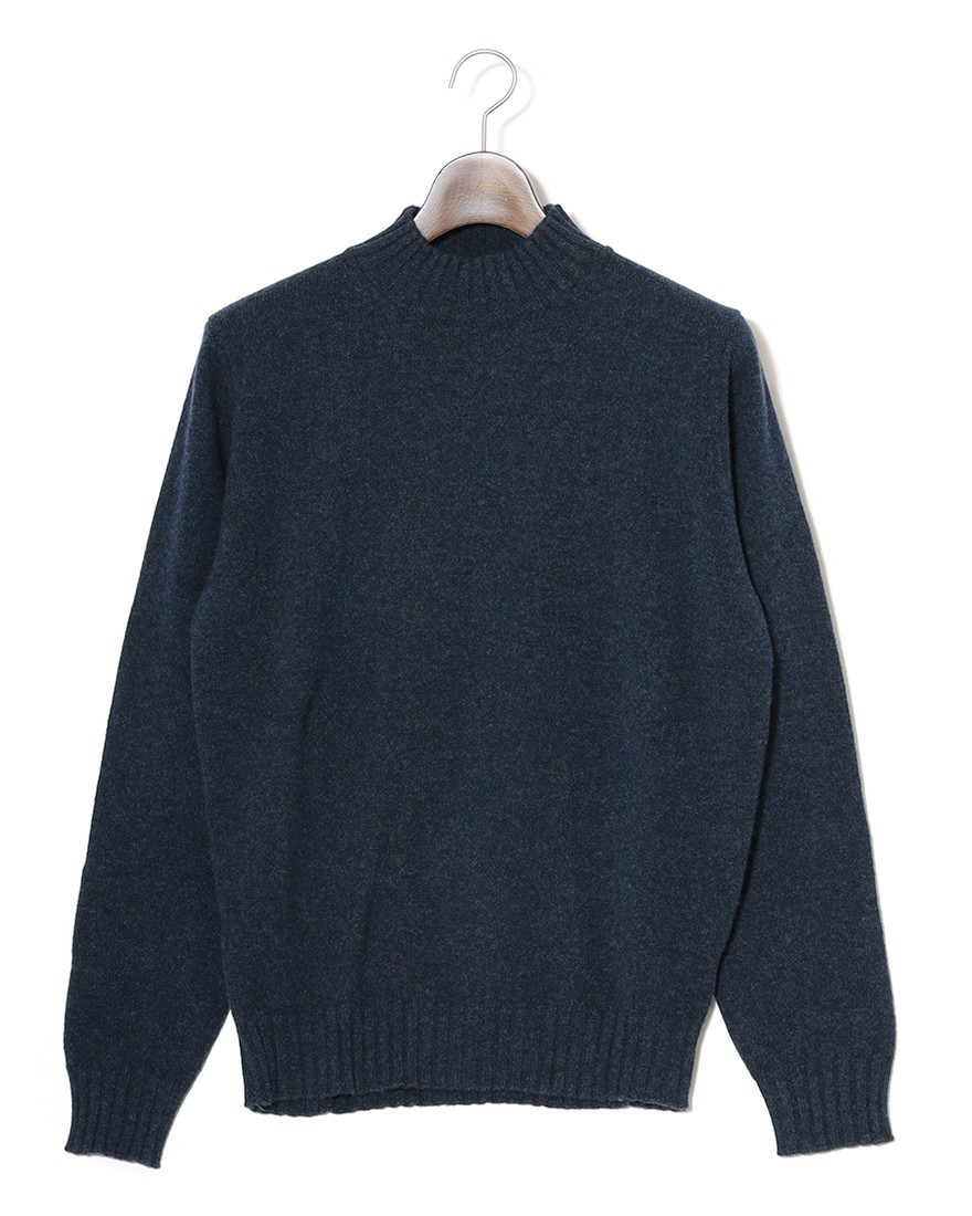 FILIPPO DE LAURENTIIS7G カシミヤ混ウール モックネックニットc1