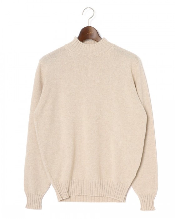 FILIPPO DE LAURENTIIS7G カシミヤ混ウール モックネックニットma