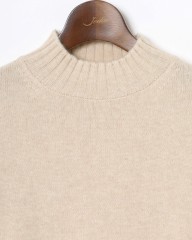 FILIPPO DE LAURENTIIS7G カシミヤ混ウール モックネックニットmb_02l