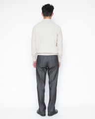 FILIPPO DE LAURENTIIS7G カシミヤ混ウール モックネックニットmb_13l