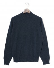 FILIPPO DE LAURENTIIS7G カシミヤ混ウール モックネックニットmb_c1