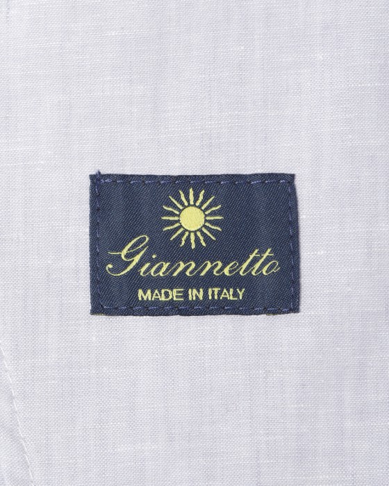 giannettoリネンコットン 2Bシングルジャケット【CORALLO/コラッロ】19l