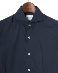 giannettoストレッチコットン カッタウェイ シャツ【VINCI FIT/ヴィンチフィット】mb_07l