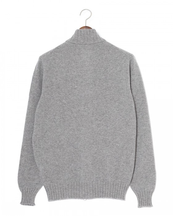 FILIPPO DE LAURENTIIS7G カシミヤ混ウール フルジップニット04l