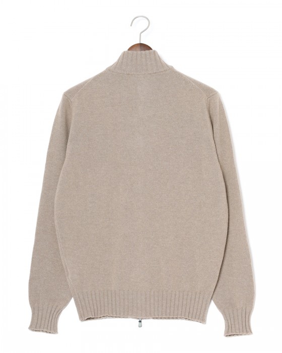 FILIPPO DE LAURENTIIS7G カシミヤ混ウール フルジップニット05l