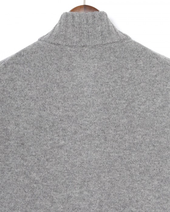 FILIPPO DE LAURENTIIS7G カシミヤ混ウール フルジップニット13l