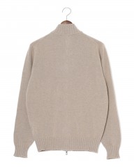 FILIPPO DE LAURENTIIS7G カシミヤ混ウール フルジップニットmb_05l