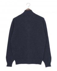 FILIPPO DE LAURENTIIS7G カシミヤ混ウール フルジップニットmb_06l