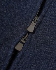 FILIPPO DE LAURENTIIS7G カシミヤ混ウール フルジップニットmb_12l