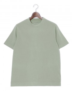 コットン ショートスリーブ クルーネックTシャツ
