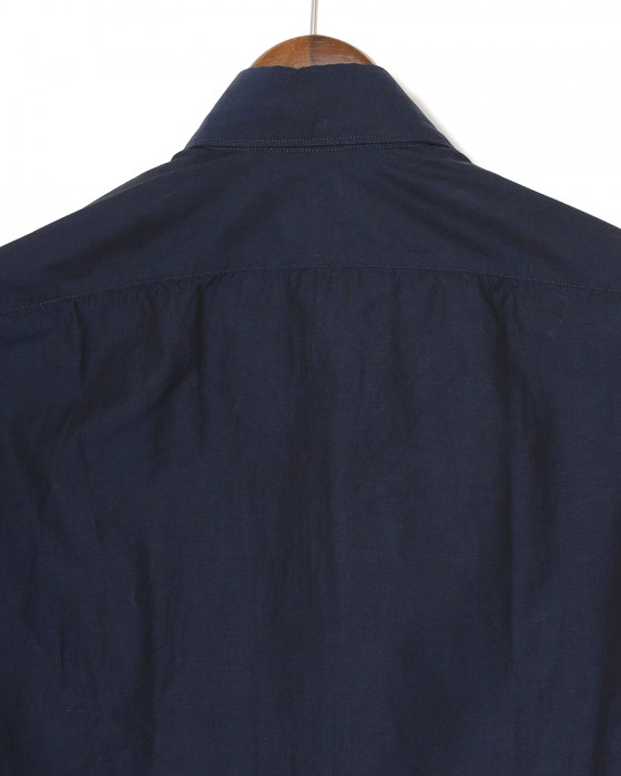 giannettoシャンブレー カッタウェイ シャツ【VINCI FIT/ヴィンチフィット】09l