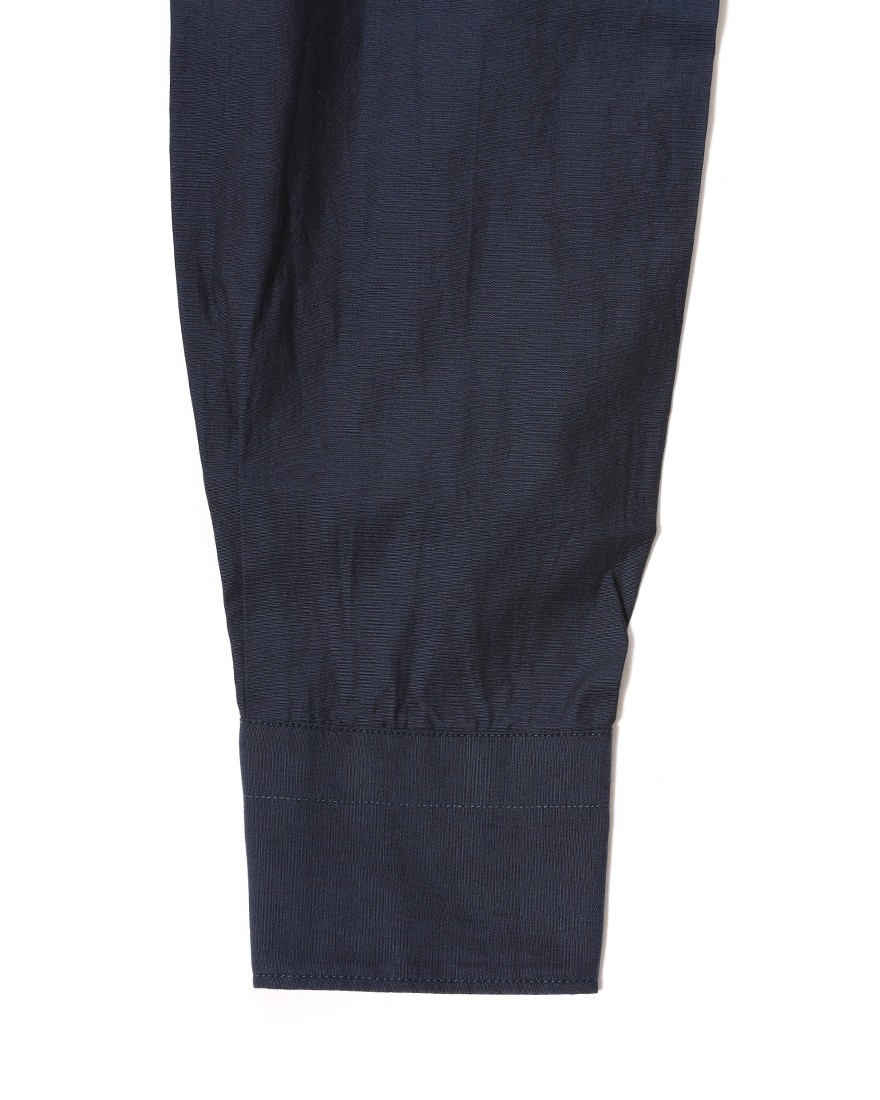 giannettoシャンブレー カッタウェイ シャツ【VINCI FIT/ヴィンチフィット】14l