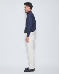 giannettoシャンブレー カッタウェイ シャツ【VINCI FIT/ヴィンチフィット】mb_02l