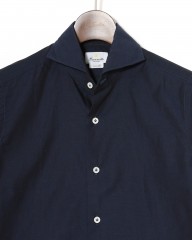 giannettoシャンブレー カッタウェイ シャツ【VINCI FIT/ヴィンチフィット】mb_05l