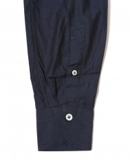 giannettoシャンブレー カッタウェイ シャツ【VINCI FIT/ヴィンチフィット】mb_15l