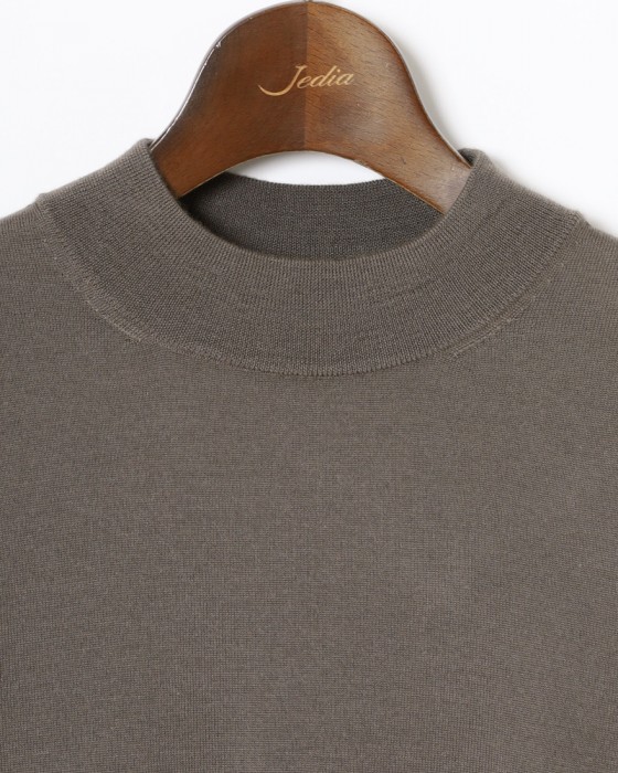 FILIPPO DE LAURENTIIS18G ウールシルクカシミヤ モックネックニット04l