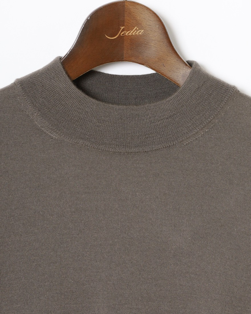 FILIPPO DE LAURENTIIS18G ウールシルクカシミヤ モックネックニット04l
