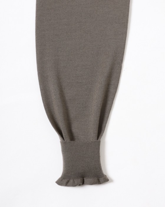 FILIPPO DE LAURENTIIS18G ウールシルクカシミヤ モックネックニット09l