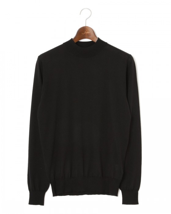 FILIPPO DE LAURENTIIS18G ウールシルクカシミヤ モックネックニットc0