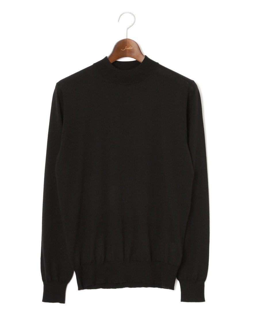 FILIPPO DE LAURENTIIS18G ウールシルクカシミヤ モックネックニットc0