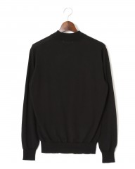 FILIPPO DE LAURENTIIS18G ウールシルクカシミヤ モックネックニットmb_01l