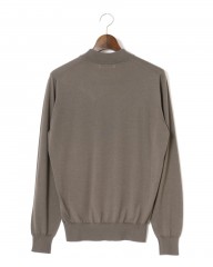 FILIPPO DE LAURENTIIS18G ウールシルクカシミヤ モックネックニットmb_02l