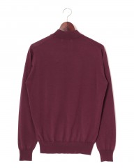 FILIPPO DE LAURENTIIS18G ウールシルクカシミヤ モックネックニットmb_03l