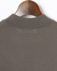 FILIPPO DE LAURENTIIS18G ウールシルクカシミヤ モックネックニットmb_07l