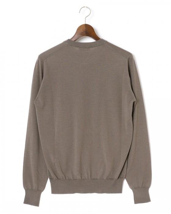 FILIPPO DE LAURENTIIS18G ウールシルクカシミヤ クルーネックニット05l