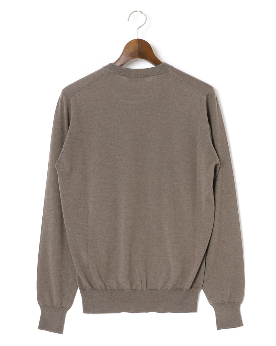 FILIPPO DE LAURENTIIS18G ウールシルクカシミヤ クルーネックニット05l