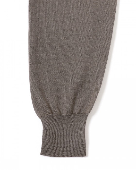 FILIPPO DE LAURENTIIS18G ウールシルクカシミヤ クルーネックニット10l