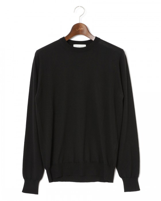 FILIPPO DE LAURENTIIS18G ウールシルクカシミヤ クルーネックニットc0