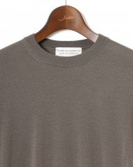 FILIPPO DE LAURENTIIS18G ウールシルクカシミヤ クルーネックニットmb_07l