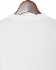 FILIPPO DE LAURENTIIS12G クレープコットンハニコ クルーネック ロングスリーブニットmb_06l