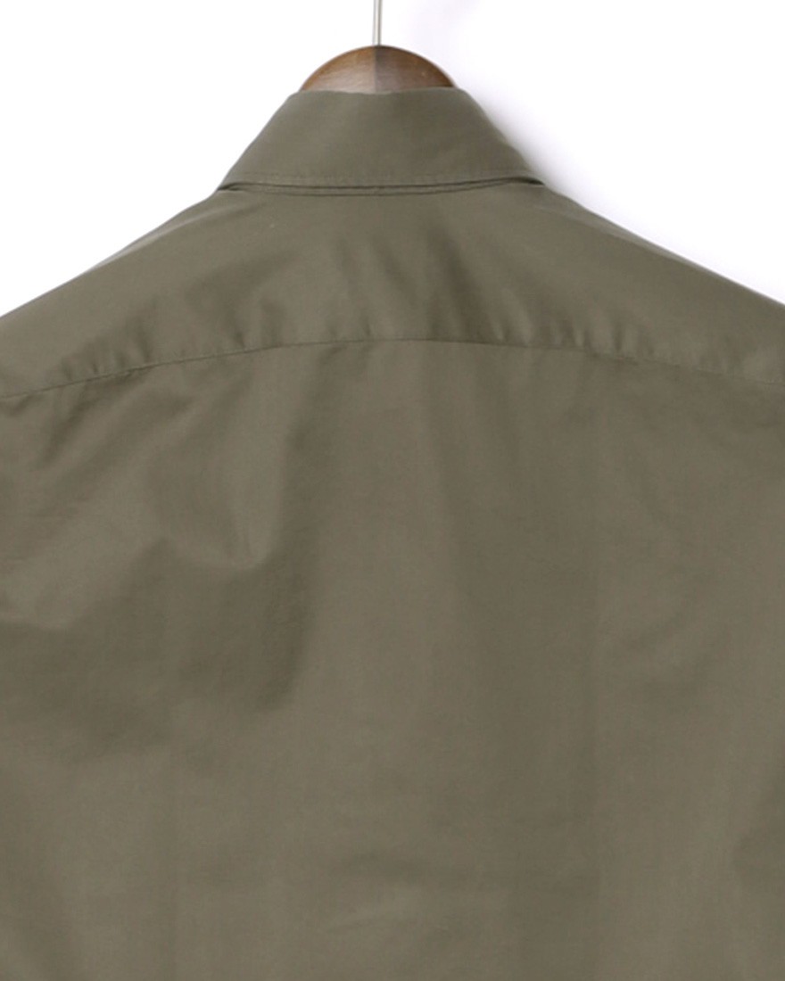 giannettoギャバジン カッタウェイシャツ【SLIM FIT】11l