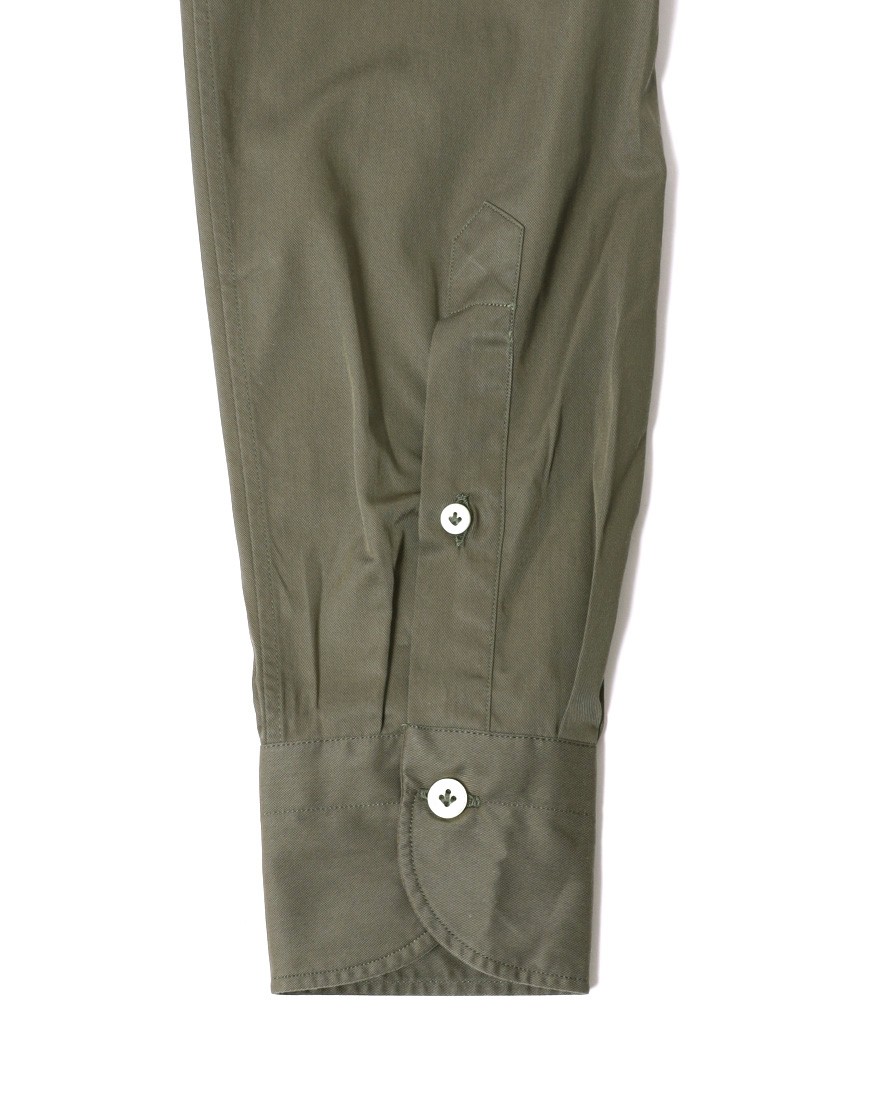 giannettoギャバジン カッタウェイシャツ【SLIM FIT】16l