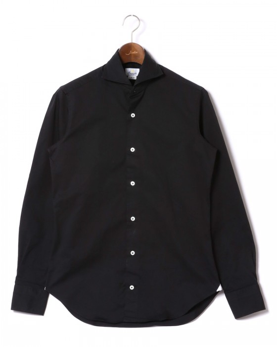 giannettoギャバジン カッタウェイシャツ【SLIM FIT】c1