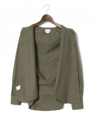 giannettoギャバジン カッタウェイシャツ【SLIM FIT】mb_12l