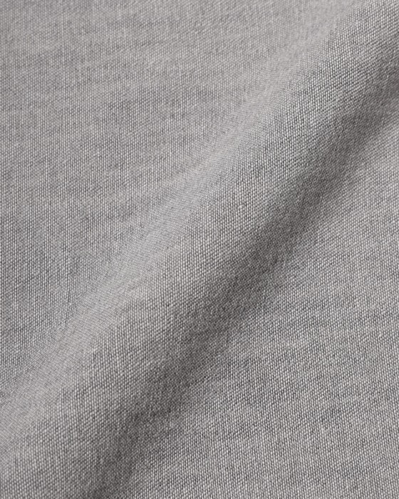 giannettoシャンブレー グレー カッタウェイシャツ 【SLIM FIT】18l