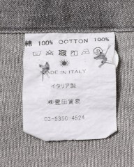 giannettoシャンブレー グレー カッタウェイシャツ 【SLIM FIT】mb_19l