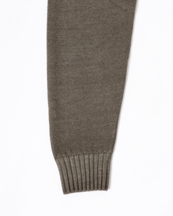 FILIPPO DE LAURENTIIS10G ガーメントダイウール モックネック ニット07l