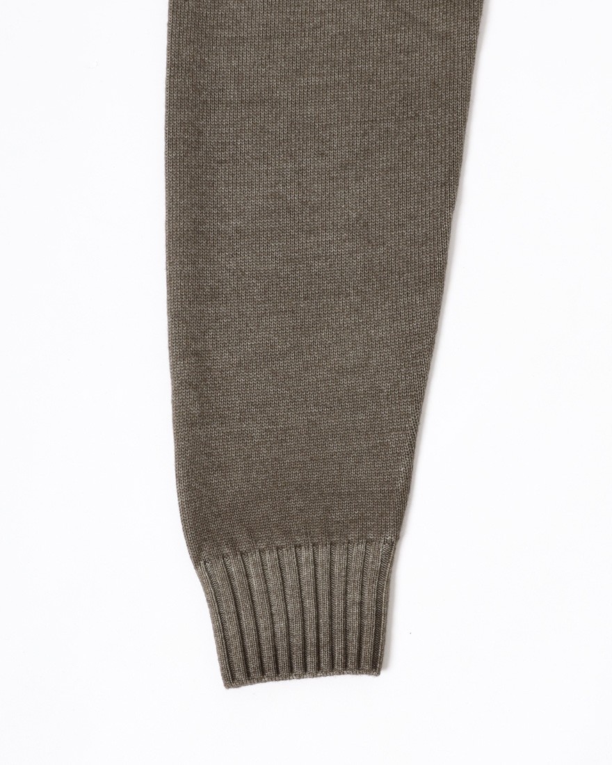 FILIPPO DE LAURENTIIS10G ガーメントダイウール モックネック ニット07l