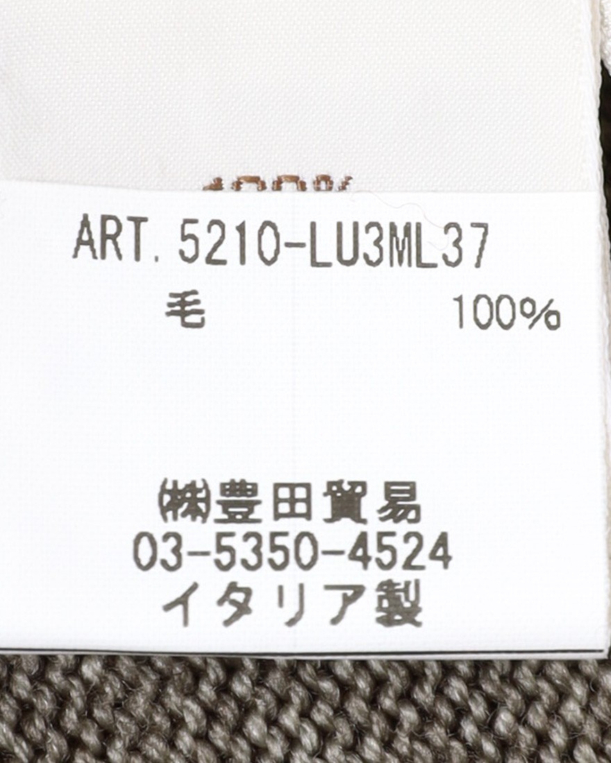 FILIPPO DE LAURENTIIS10G ガーメントダイウール モックネック ニット09l
