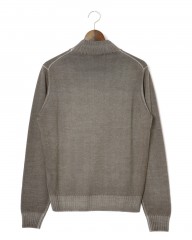 FILIPPO DE LAURENTIIS10G ガーメントダイウール モックネック ニットmb_02l
