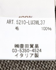FILIPPO DE LAURENTIIS10G ガーメントダイウール モックネック ニットmb_09l