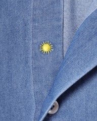 giannettoシャンブレー カッタウェイシャツ 【SLIM FIT】mb_08l