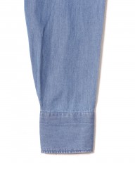 giannettoシャンブレー カッタウェイシャツ 【SLIM FIT】mb_14l