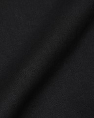 giannettoリネンコットン ブラック カッタウェイシャツ 【SLIM FIT】mb_17l