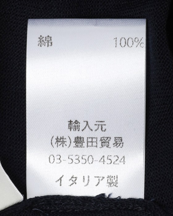 FILIPPO DE LAURENTIIS14G クレープコットン ショートスリーブ ニットT16l